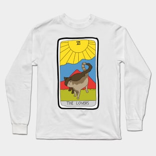 The lovers with cats Long Sleeve T-Shirt